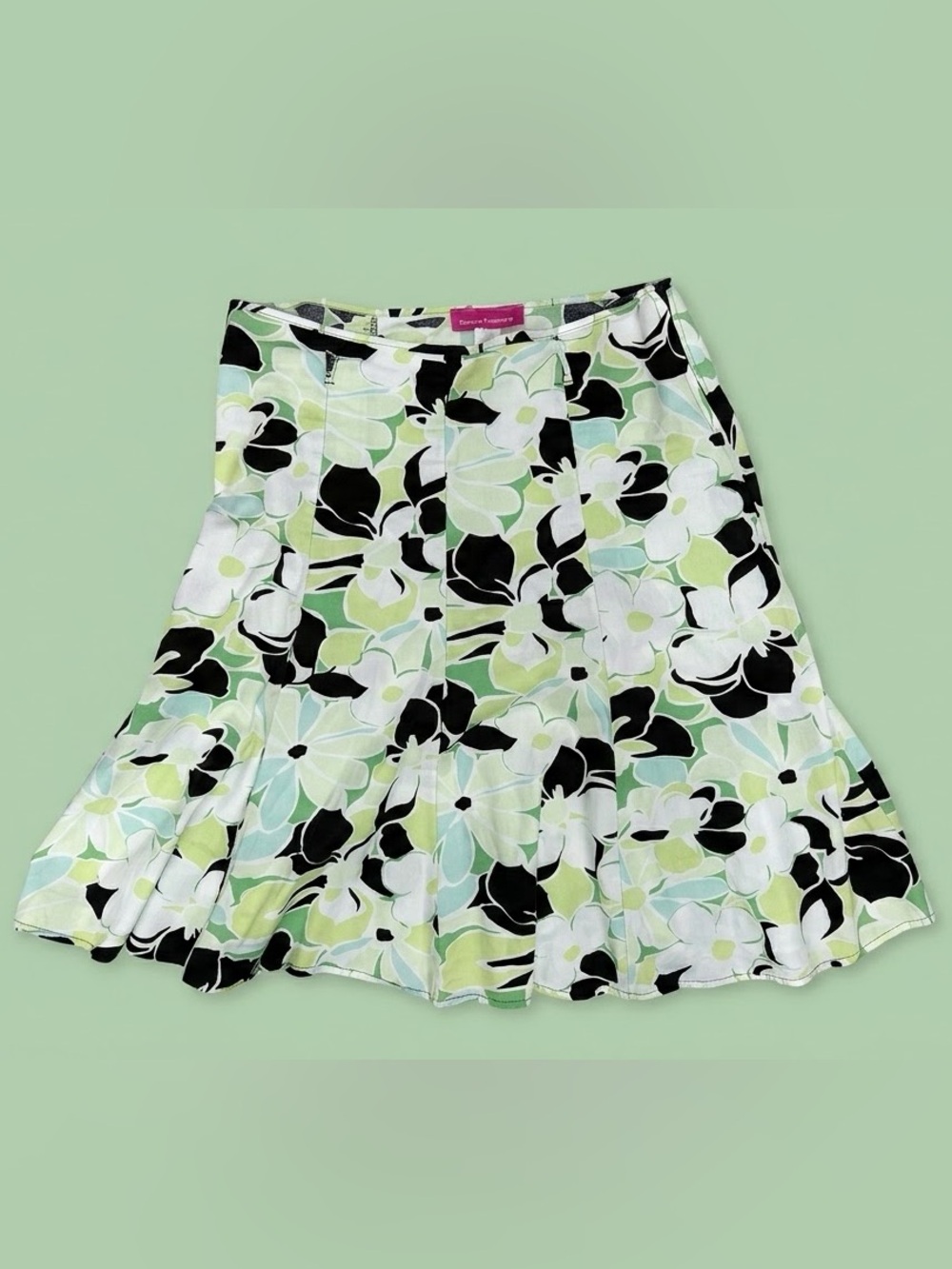 Y2K Floral Skirt
